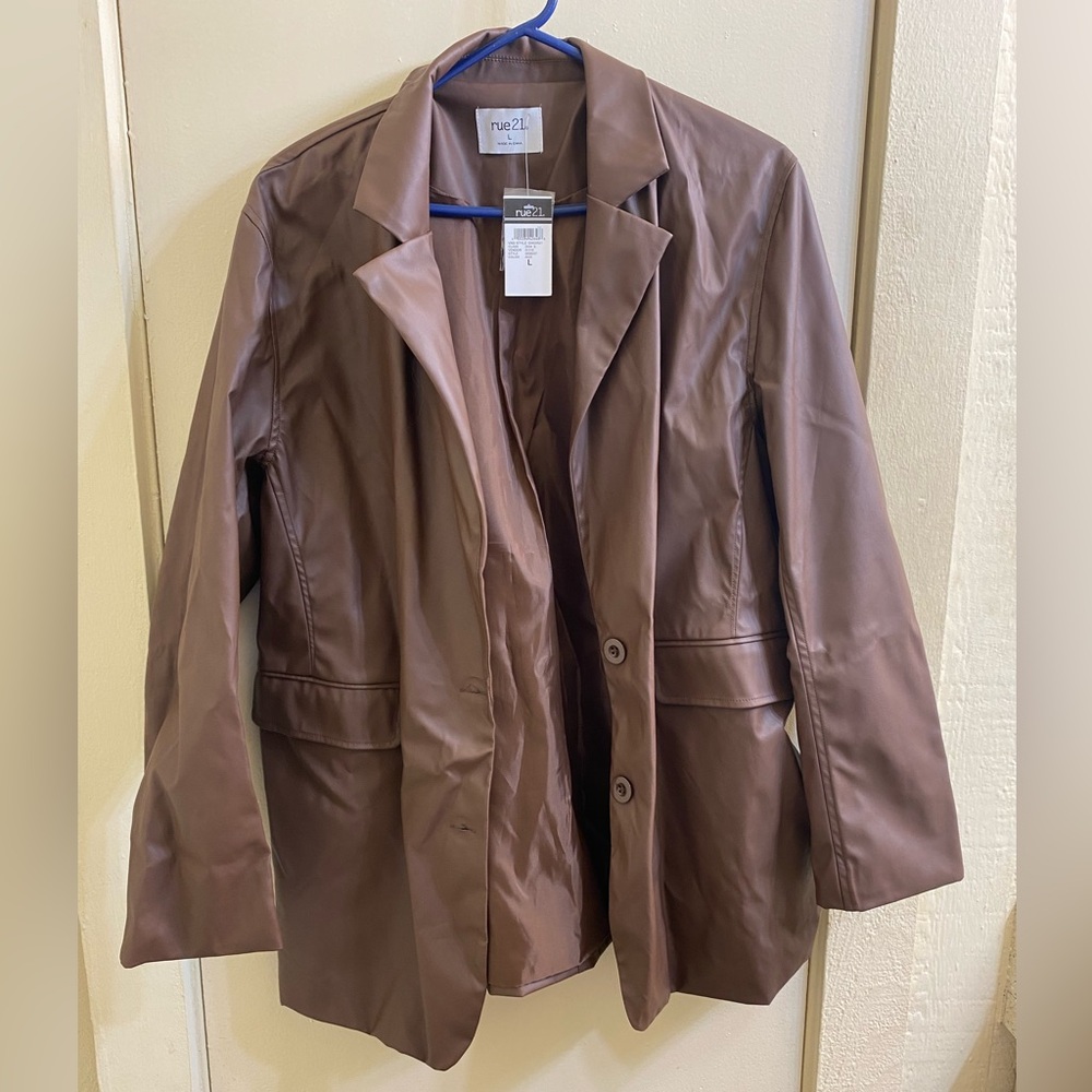 Rue21 Women's Faux Leather Jacket